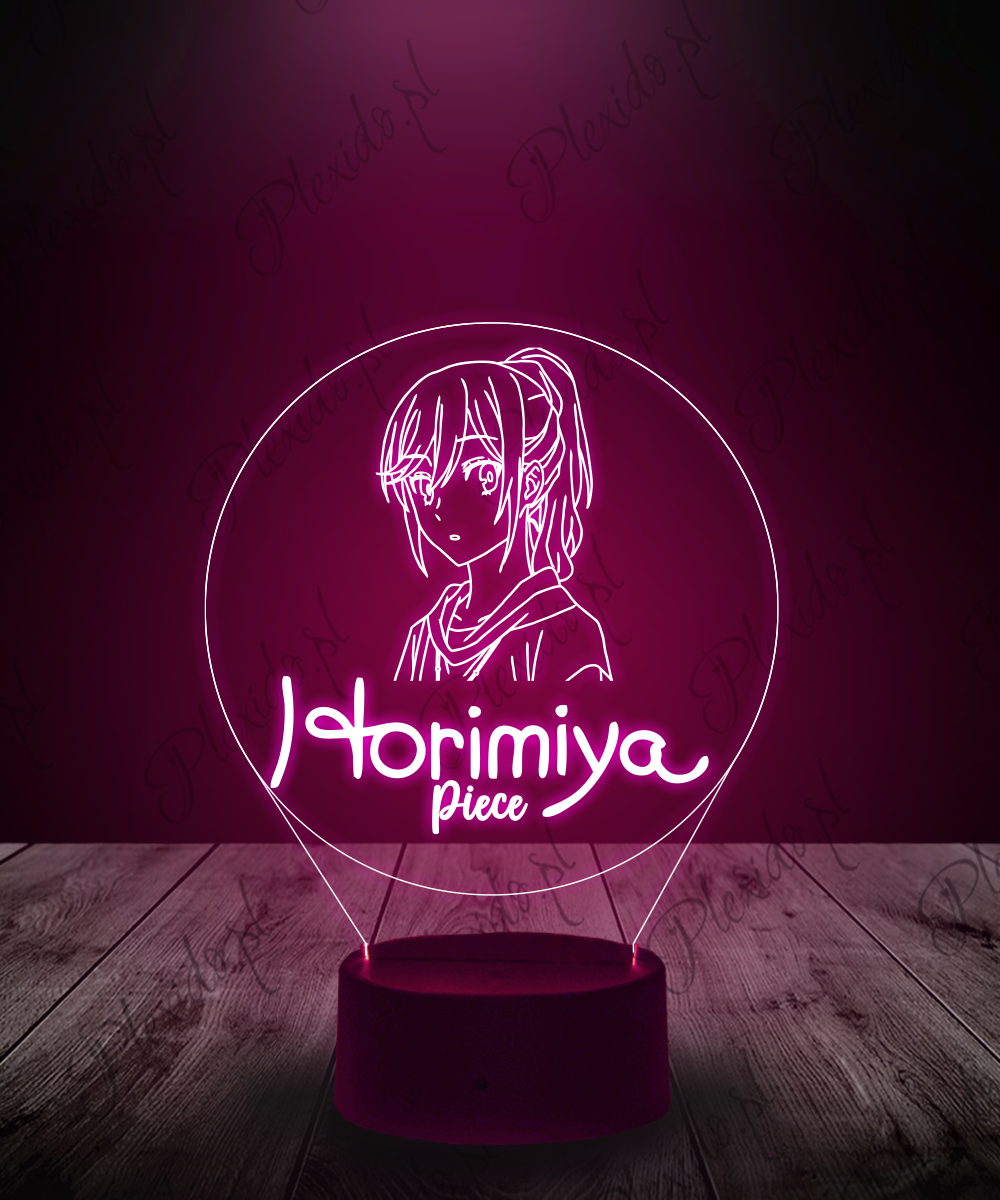 lampki led 3d anime horimiya piece